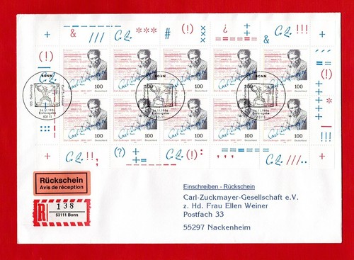Rsch fdc bogen 100 - r+rsch-fdc, „100.geb