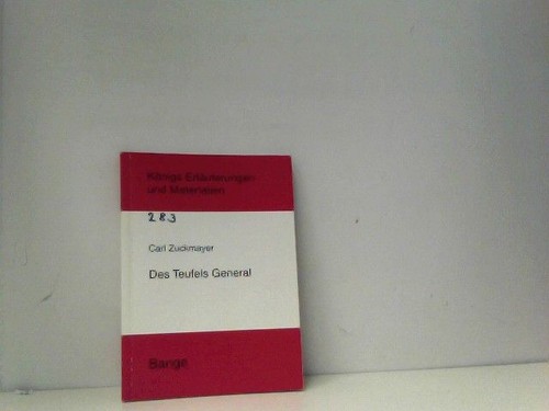 Zuckmayer des teufels general - zuckmayer:,